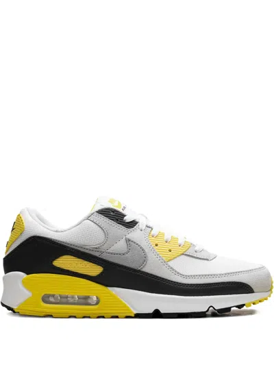 NIKE AIR MAX 90 "WHITE/DARK SMOKE GREY/LIGHTNING" SNEAKERS
