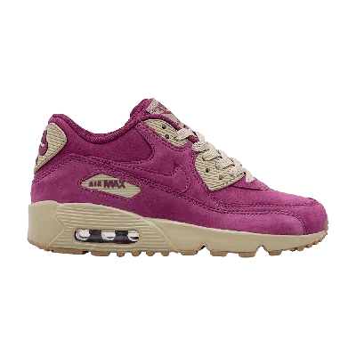 Pre-owned Nike Air Max 90 Winter Premium Gs 'bordeaux' In Purple