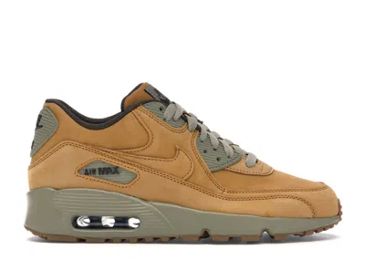 Pre-owned Nike Air Max 90 Winter Wheat Sneakers In Bronze/baroque Brown
