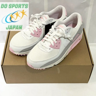 Pre-owned Nike Air Max 90 Women Shoes Fn7489-100 White/medium Soft Pink/summit White/sail In White/pink