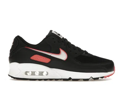Pre-owned Nike Air Max 90 (women's) Sneakers In Black/light Soft Pink/white
