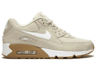Pre-owned Nike Air Max 90 (women's) Sneakers In Oatmeal/white/light Gum Brown