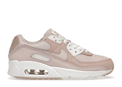 Pre-owned Nike Air Max 90 (women's) Sneakers In Pink Oxford/barely Rose/white