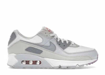 Pre-owned Nike Air Max 90 (women's) Sneakers In Summit White/beyond Pink/pure Platinum