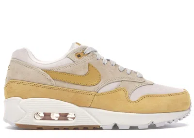 Pre-owned Nike Air Max 90/1 (women's) Sneakers In Guava Ice/wheat Gold/summit White