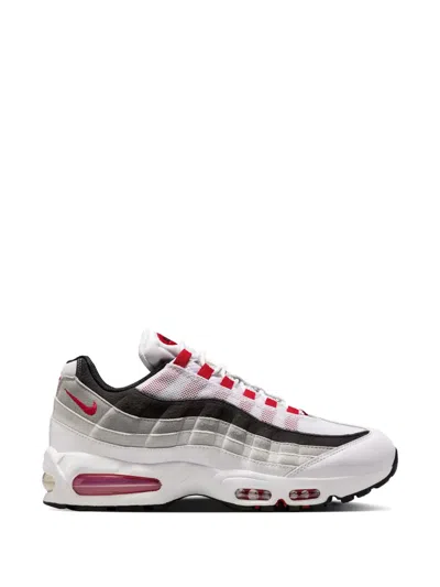 Nike Air Max 95 Big Bubble Comet Red Lace-up Sneakers In Animal Print