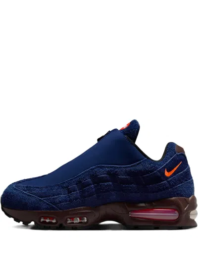 Nike Air Max 95 Big Bubble Lace-up Sneakers In Blue