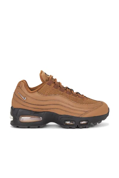 Nike Air Max 95 Big Bubble Sneaker In Brown
