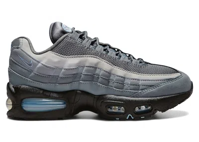 Pre-owned Nike Air Max 95 Big Bubble Sneakers In Cool Grey/psychic Blue/wolf Grey In Multi