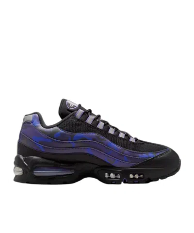 Nike Air Max 95 Camouflage Printed Sneakers In Black