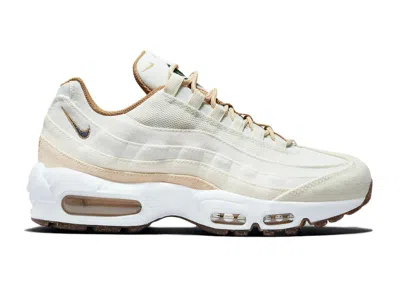 Pre-owned Nike Air Max 95 Cork (women's) Sneakers In Sail/sesame/wheat In Multi