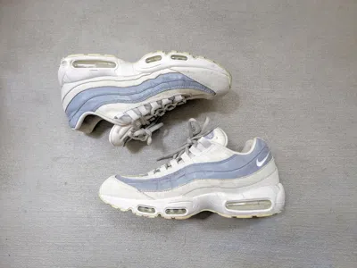 Pre-owned Nike Air Max 95 Essential Ashen Slate 11.5 Gray 749766-036 Shoes In Gray/blue