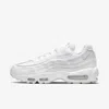 Nike White Air Max 95 Big Bubble Sneakers In White