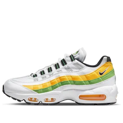 Nike Air Max 95 Essential 'lemon Lime' In White