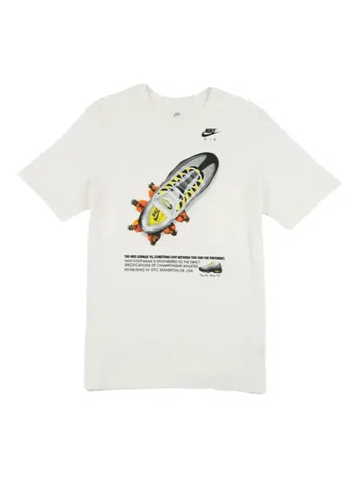 Nike Air Max 95 Graphic-print T-shirt In White