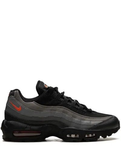 Nike Air Max 95 "grey Reflective" Sneakers In Black