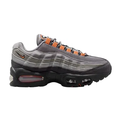 Pre-owned Nike Air Max 95 Gs 'big Bubble - Orange Grey' | Kid's Size 5.5 In Gray