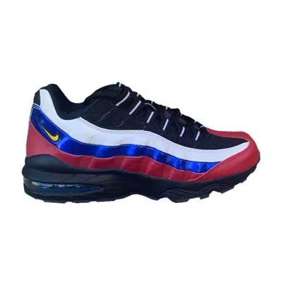 Pre-owned Nike Air Max 95 Gs 'black Varsity Red Maize' | Kid's Size 6