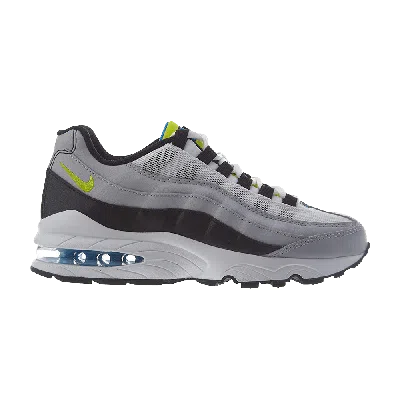Pre-owned Nike Air Max 95 Gs 'grey Volt'
