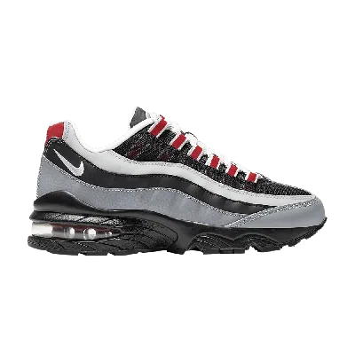 Pre-owned Nike Air Max 95 Gs 'particle Grey Red'