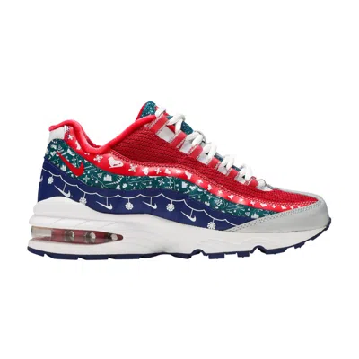 Pre-owned Nike Air Max 95 Gs 'ugly Christmas Sweater' | Multi-color | Kid's Size 5.5