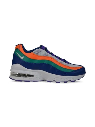 Nike Kids' Air Max '95 "gym Blue/white-neptune Green" Sneakers In Orange