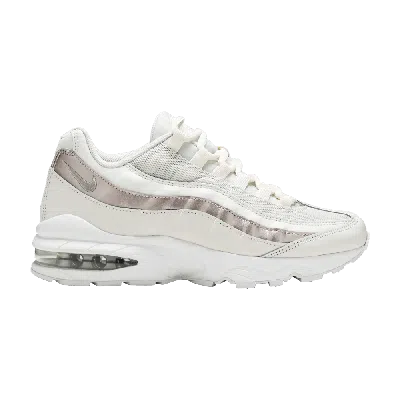 Pre-owned Nike Air Max 95 Le Gs 'bone' In White