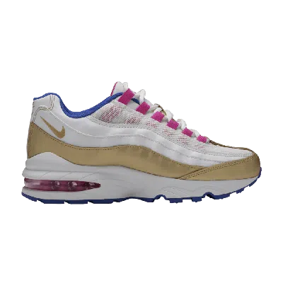 Pre-owned Nike Air Max 95 Le Gs 'peanut Butter & Jelly' In Gold