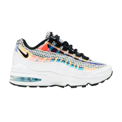 Pre-owned Nike Air Max 95 Lv8 Gs 'blue Gaze' | White | Kid's Size 7