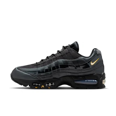 Nike Air Max 95 Lace-up Sneakers In Black