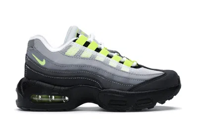 Pre-owned Nike Air Max 95 Og Neon (2020) Sneakers In Black/neon Yellow/light Graphite In Multi