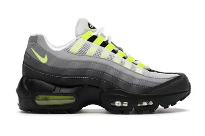 Pre-owned Nike Air Max 95 Og Neon (2020) Sneakers In Black/neon Yellow/light Graphite In Multi