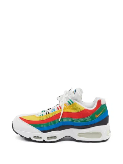 Pre-owned Nike Air Max 95 Olympic Sneakers In White