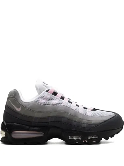 Nike Woman Sneakers Charcoal Size 8 Textile Fibers In Multi