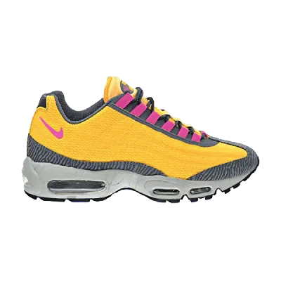 Pre-owned Nike Air Max 95 Premium Tape 'laser Orange Zebra'