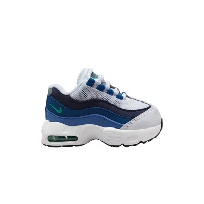 Pre-owned Nike Air Max 95 Premium Td 'slate' | Blue | Infant Size 5