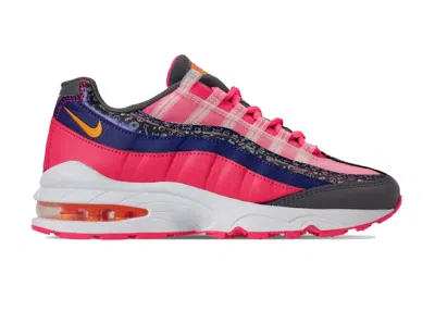 Pre-owned Nike Air Max 95 Purple Sneakers In Regency Purple/racer Pink/sail