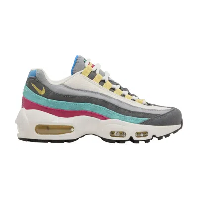 Pre-owned Nike Air Max 95 Recraft Se Gs 'air Sprung' | Grey | Kid's Size 5 In Gray