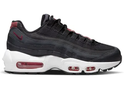 Pre-owned Nike Air Max 95 Recraft Sneakers In Anthracite/black/team Red