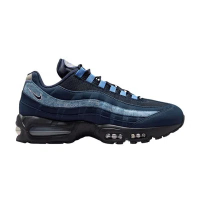 Pre-owned Nike Air Max 95 Se 'big Bubble - Work Blue' | Black | Men's Size 11