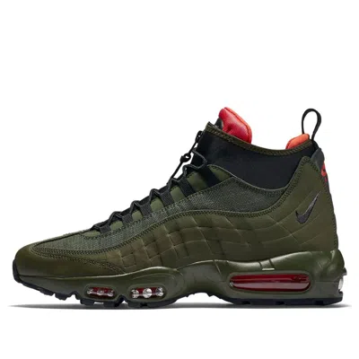 Nike Air Max 95 Sneakerboot 'dark Loden' In Black