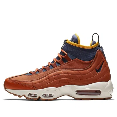 Nike Air Max 95 Sneakerboot 'dark Russet' In Brown