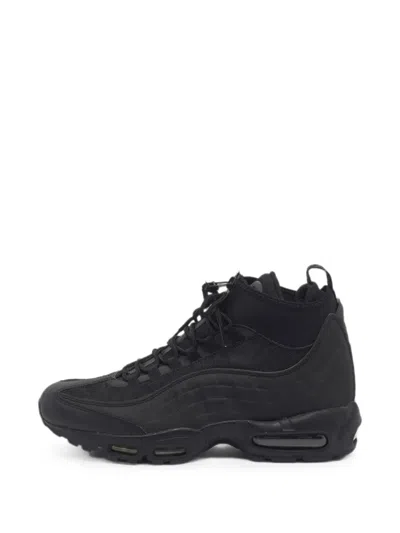 Pre-owned Nike Air Max 95 Sneakers In Black