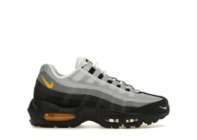 Pre-owned Nike Air Max 95 Sneakers In Black/laser Orange/light Graphite In Multi
