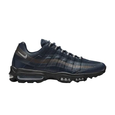 Pre-owned Nike Air Max 95 Ultra 'obsidian Particle Grey' | Blue | Men's Size 14