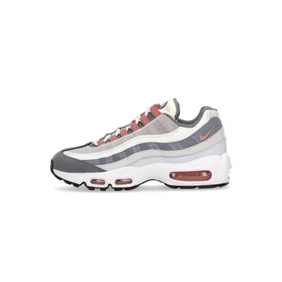 Nike Air Max 95 Vast Grey/red Stardust/cool Grey. Low Men's Shoe