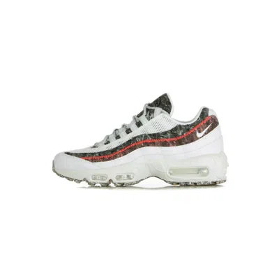Nike Air Max 95 White/photon Dust/bright Crimson Men's Low Shoe