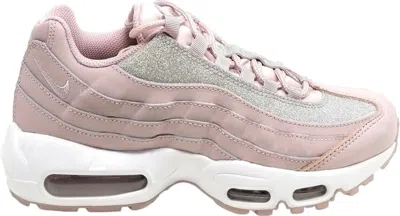 Pre-owned Nike Air Max 95 (women's) Sneakers In Particle Rose/pure Platinum/white