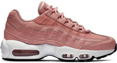 Pre-owned Nike Air Max 95 (women's) Sneakers In Rust Pink/particle Beige/black