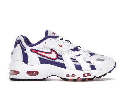 Pre-owned Nike Air Max 96 Ii Cherry (women's) Sneakers In White/comet Red/grape Ice